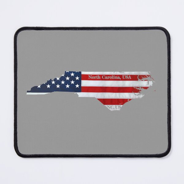 Item preview, American Flag Over North Carolina Design designed and sold by PhilbonianDezin.
