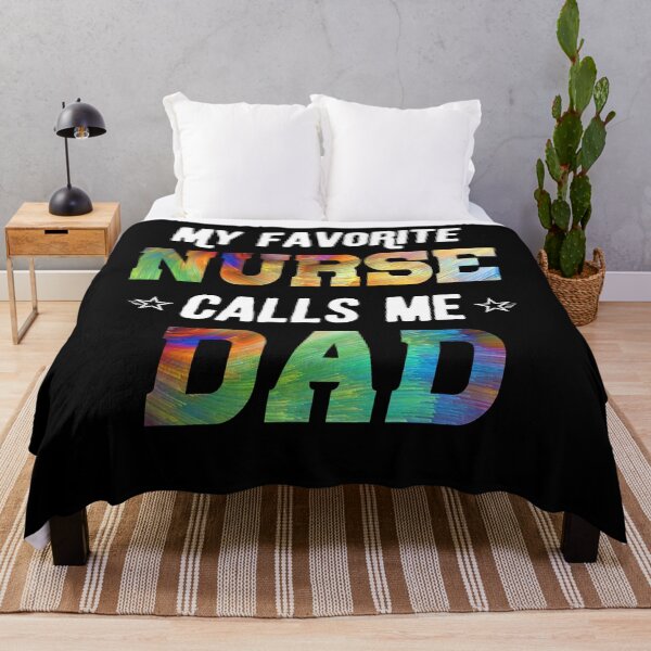 Item preview, Favorite Nurse Calls Me Dad Shirt Father's Day Daughter Gift designed and sold by StreetArtPro.