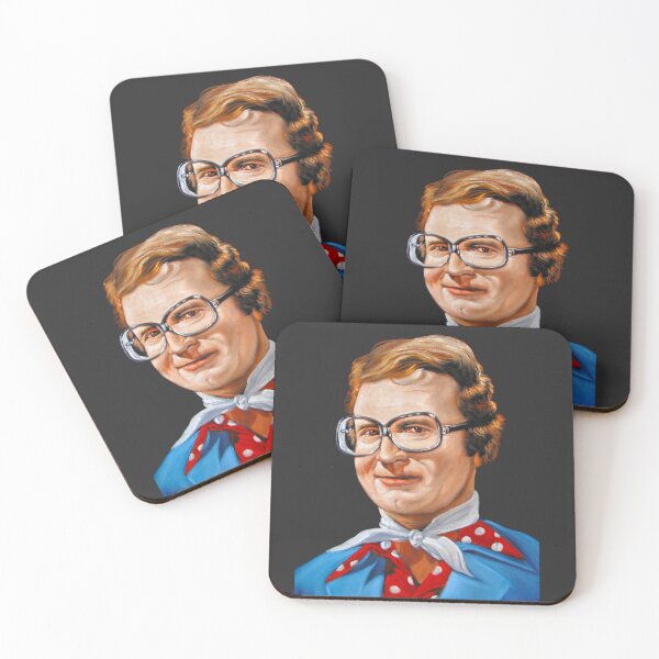Item preview, Charles Nelson Reilly portrait, oil on black velvet by Jorge Torrones ver9 designed and sold by velvetify.com.