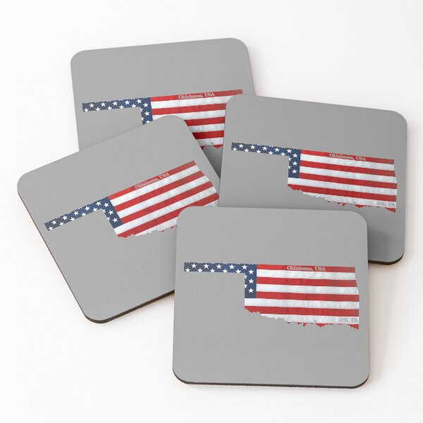 Item preview, American Flag Over Oklahoma Design designed and sold by PhilbonianDezin.