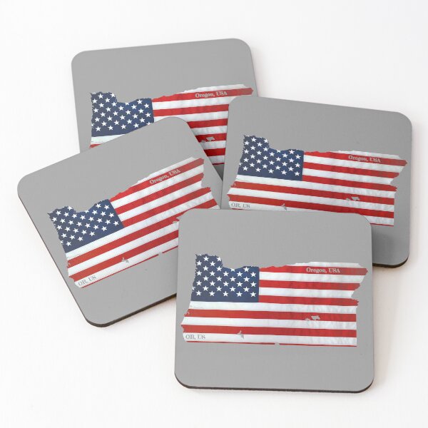 Item preview, American Flag Over Oregon Design designed and sold by PhilbonianDezin.