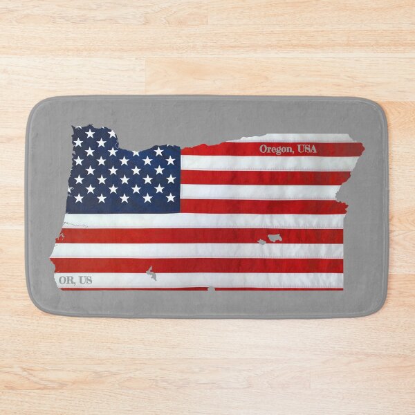 Item preview, American Flag Over Oregon Design designed and sold by PhilbonianDezin.