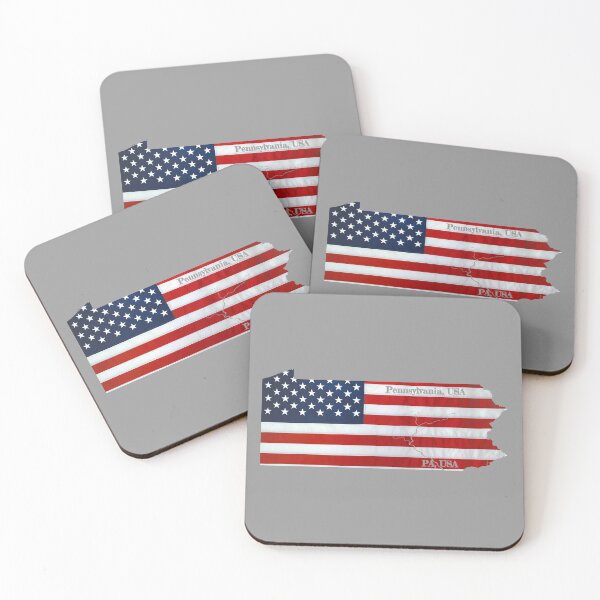 Item preview, American Flag Over Pennsylvania Design designed and sold by PhilbonianDezin.