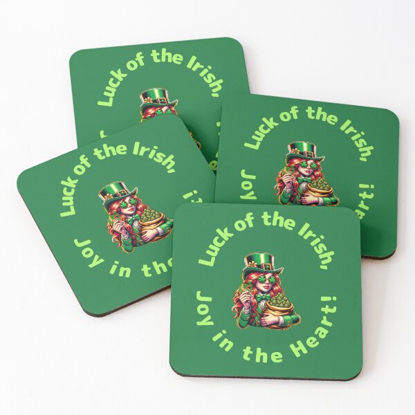Item preview, Luck of the Irish, Joy in the Heart! is a fun choice for St Patrick's Day. designed and sold by Snarkers Promotions .