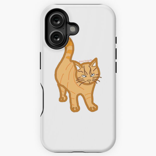 Item preview, Orange cat with curious mood designed and sold by Raiserdesign33.