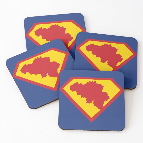Item preview, BELGIAN SHIELD - Freedom Is The Superpower - SUPERHERO BELGIUM design designed and sold by pelagio.