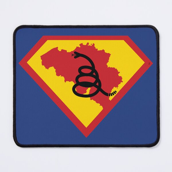 Item preview, Copy of BELGIAN SHIELD - Freedom Is The Superpower - Modern Gadsden Snake Flag - Dont Tread On Me SUPERHERO BELGIUM  design designed and sold by pelagio.