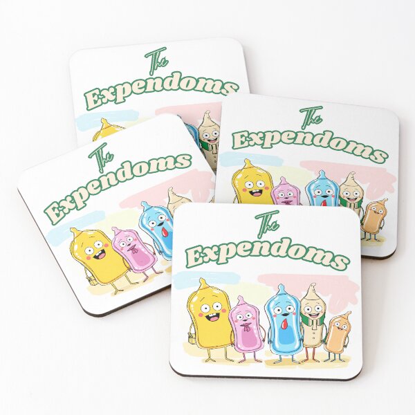 Item preview, Meet The Expendoms – Protection with Firepower, aids, hiv virus designed and sold by RvinJo8.
