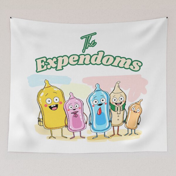 Item preview, Meet The Expendoms – Protection with Firepower, aids, hiv virus designed and sold by RvinJo8.