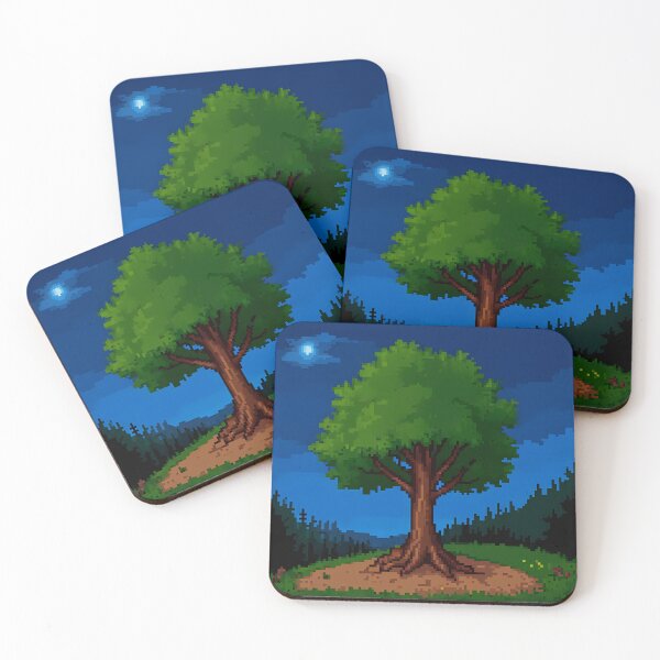 Item preview, Pixel art of a tree designed and sold by Thiago Pando.