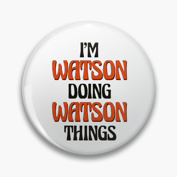 Artikelvorschau, Ich bin Watson und mache Watson-Sachen entworfen und verkauft von Oussinc.