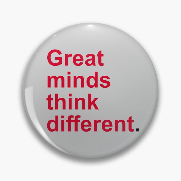 Item preview, "Think Different – Great Minds Inspire Innovation, Creativity, and Success with a Genius Mindset & Visionary Leadership" designed and sold by artworkathome.
