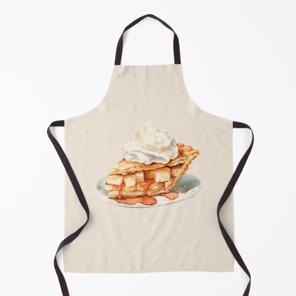 Item preview, Slice of Apple Crumble Pie with Whipped Cream designed and sold by Alicia Chee.