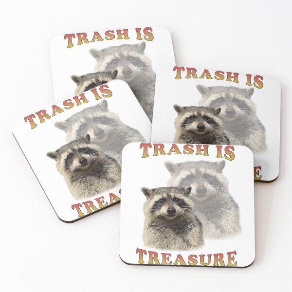 Item preview, Trash is Treasure Funny Raccoon designed and sold by Robert-bh.