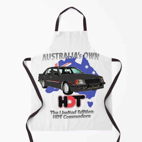 Item preview, Black Holden VC HDT Commodore - Australia's Own Classic Muscle Car on white Background designed and sold by Michael van der Hoorn.