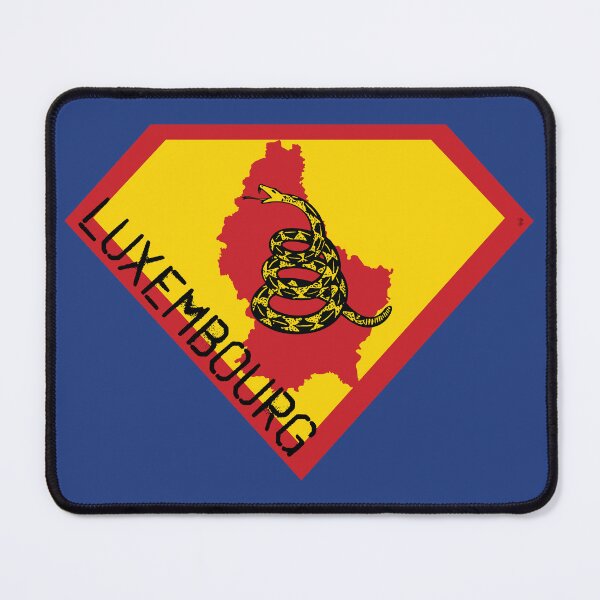 Item preview, Luxembourger SHIELD - Freedom Is The Superpower - Gadsden Snake Flag - Dont Tread On Me SUPERHERO LUXEMBOURG spellout design designed and sold by pelagio.