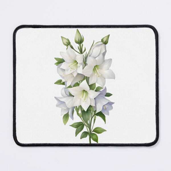 Item preview, White Bellflower designed and sold by HOMETOWN86.