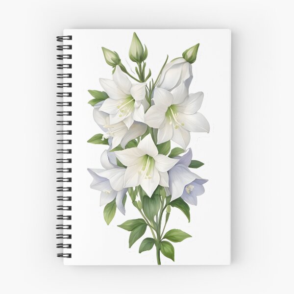 Item preview, White Bellflower designed and sold by HOMETOWN86.
