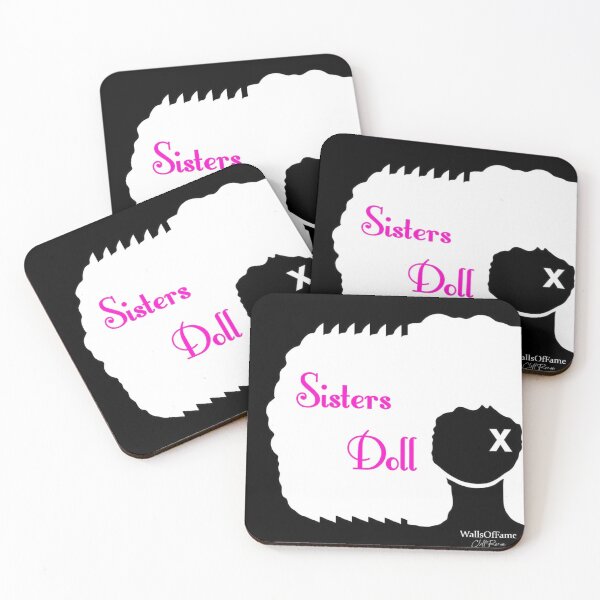 Item preview, Sisters Doll Fanart. Tribute. Australian Band designed and sold by WallsOfFameAust.