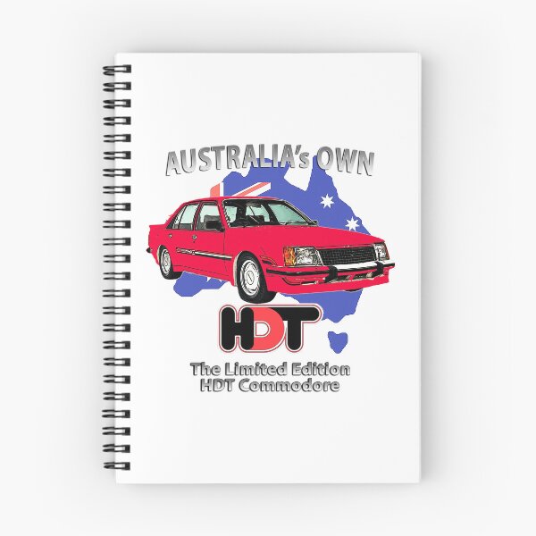 Item preview, Red Holden VC HDT Commodore - Australia's Own Classic Muscle Car on white Background designed and sold by Michael van der Hoorn.