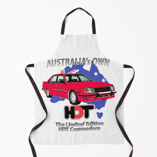 Item preview, Red Holden VC HDT Commodore - Australia's Own Classic Muscle Car on white Background designed and sold by Michael van der Hoorn.