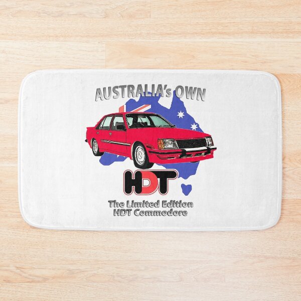Item preview, Red Holden VC HDT Commodore - Australia's Own Classic Muscle Car on white Background designed and sold by Michael van der Hoorn.