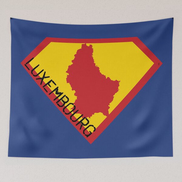 Item preview, Luxembourger SHIELD - Freedom Is The Superpower - SUPERHERO LUXEMBOURG spellout design designed and sold by pelagio.