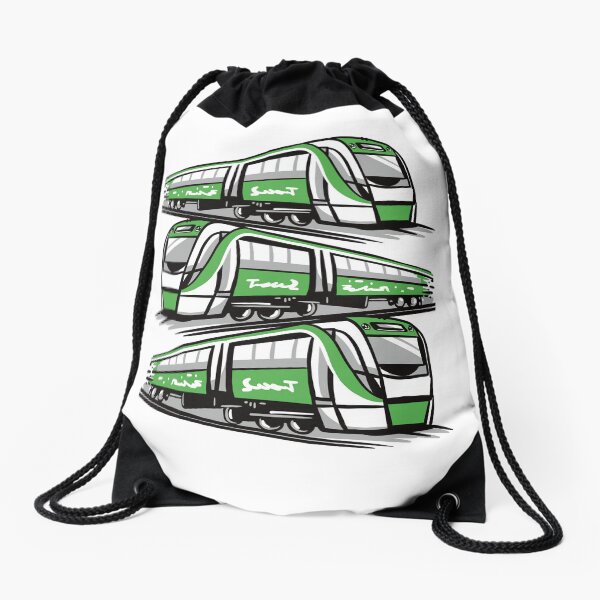 Item preview, Three green trains from Perth Metronet designed and sold by jasmineberry.