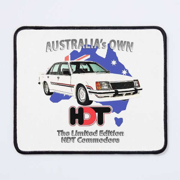 Item preview, White Holden VC HDT Commodore - Australia's Own Classic Muscle Car on white Background designed and sold by Michael van der Hoorn.