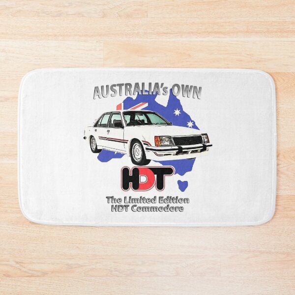 Item preview, White Holden VC HDT Commodore - Australia's Own Classic Muscle Car on white Background designed and sold by Michael van der Hoorn.