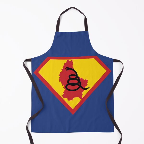 Item preview, Luxembourger SHIELD - Freedom Is The Superpower - Modern Gadsden Snake Flag - Dont Tread On Me SUPERHERO LUXEMBOURG design designed and sold by pelagio.