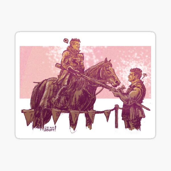 his valiant heart Sticker