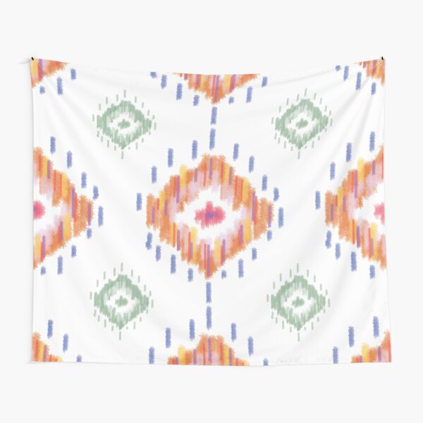 Item preview, IKAT hot tone pattern  designed and sold by Raiserdesign33.