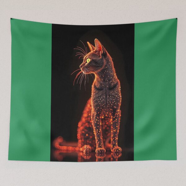 Item preview, Mystical Fire Cat designed and sold by Turko762.