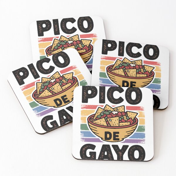 Item preview, LGBT Pico De Gayo - Funny Gay Gay Pride Gay Rainbow designed and sold by tearbytea.