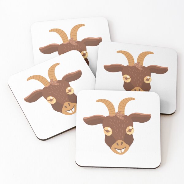 Item preview, Happy goat face designed and sold by jasmineberry.