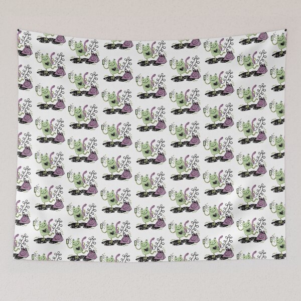Item preview, Green frog dancing while on a retro dial-up phone designed and sold by jasmineberry.