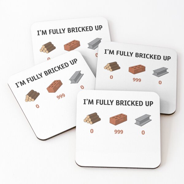 Item preview, I'm Fully Bricked Up 0 999 0 Funny Saying Quote Men Women designed and sold by studiopekepeke.
