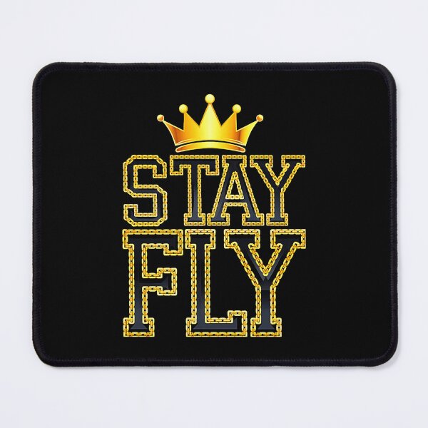 Item preview, Stay Fly Gold Crown Design designed and sold by SteezeeStore.