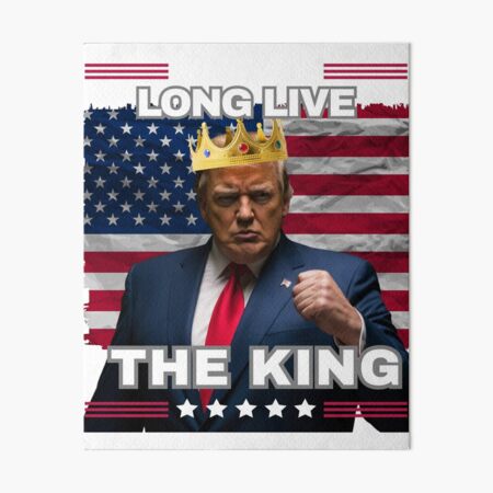 Item preview, LONG LIVE THE KING TRUMP designed and sold by HabbzDesigns.