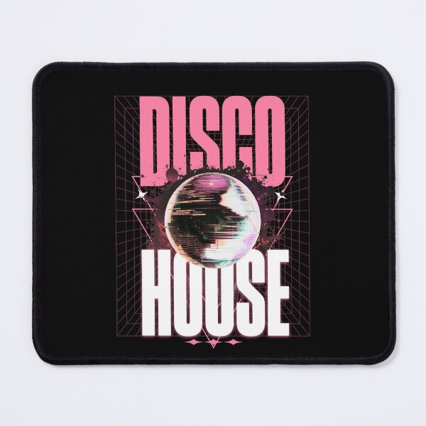 Item preview, DISCO HOUSE - Disco Ball Y'all (Pink/White) designed and sold by Discothreadz.