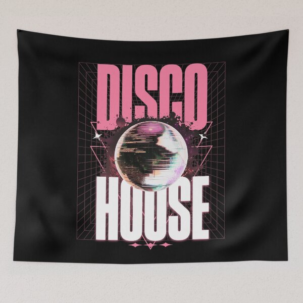 Item preview, DISCO HOUSE  - Disco Ball Y'all (Pink/White)  designed and sold by Discothreadz.
