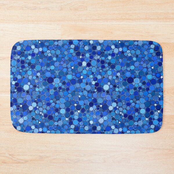 Item preview, Blue Mosaic Pebbles designed and sold by Boddicca.