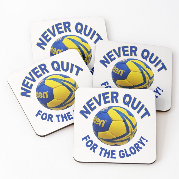 Item preview, Handball; Never Quit; For The Glory;  designed and sold by StickerApe.