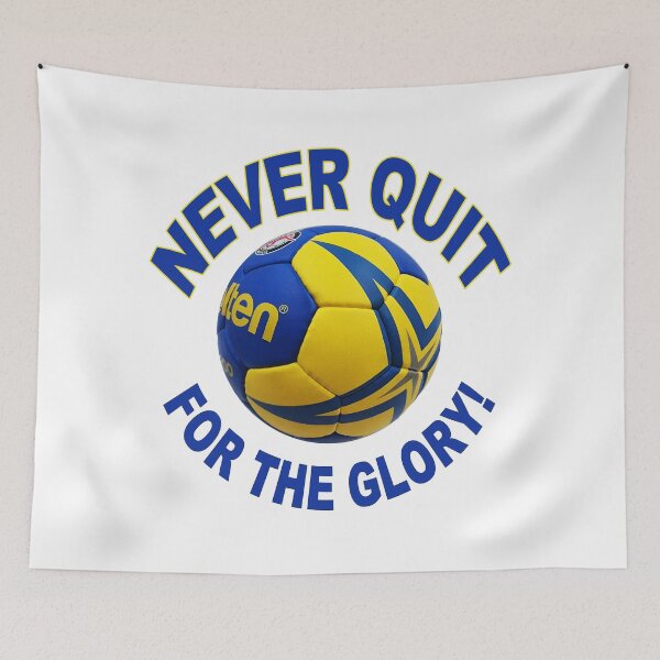 Item preview, Handball; Never Quit; For The Glory;  designed and sold by StickerApe.