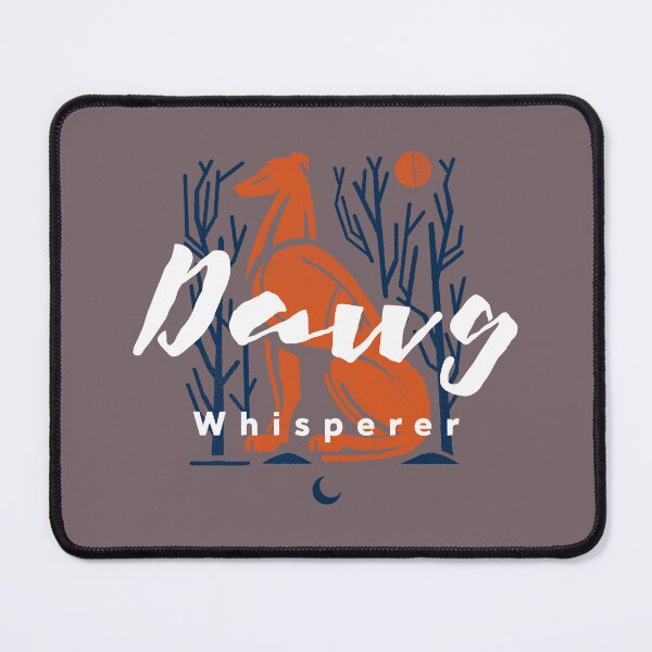 Item preview, Orange Dawg Whisperer designed and sold by Upspire (Uplifting + Inspiring) Designs.