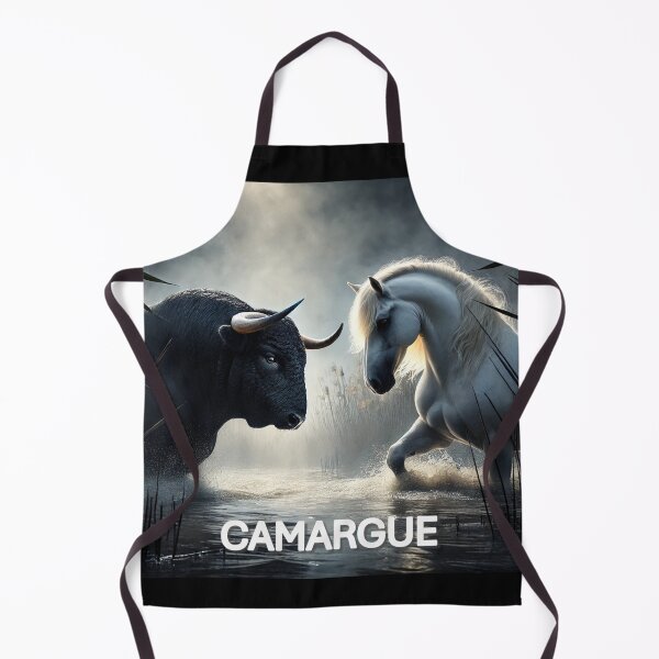 Item preview, Camargue Bull and White Horse Duel designed and sold by Astralia.