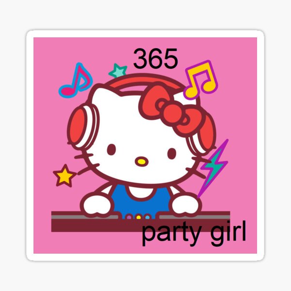 Item preview, 365 party girl designed and sold by brat solstice.