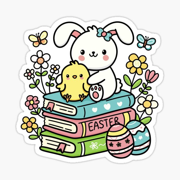 Item preview, Easter Bookish Fun  designed and sold by Mimoshi.