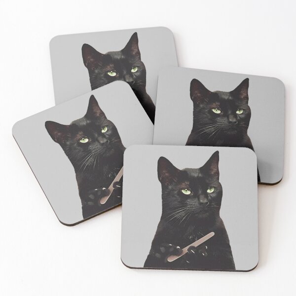 Item preview, Black cat designed and sold by YChangShop.